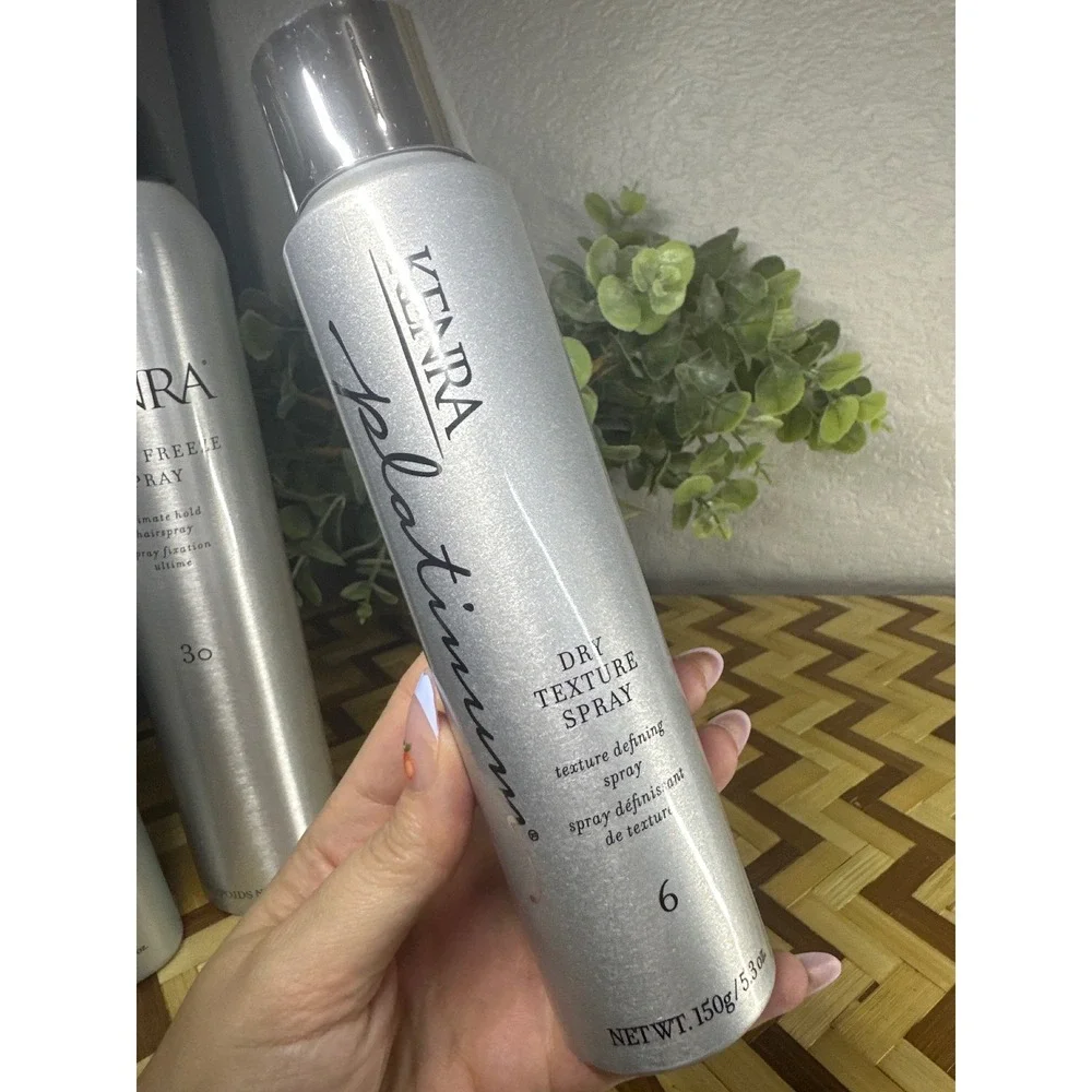 Kenra Hair Care Bundle Ultra Freeze Spray Blow-Dry Mist Dry Texture Spray Set
